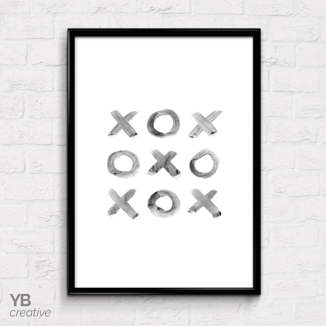 YBcreative XOX grey